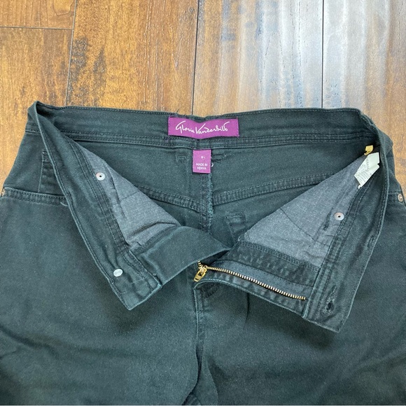 GLORIA VANDERBILT Women’s Black Denim Jeans Size 8 Average Stretch - Picture 2 of 11